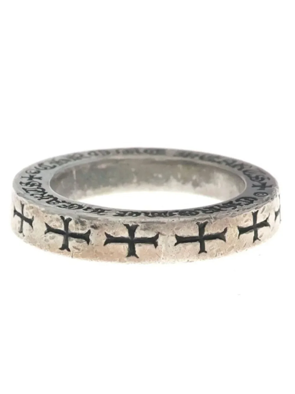 Chrome Hearts Spacer You Ring Silver